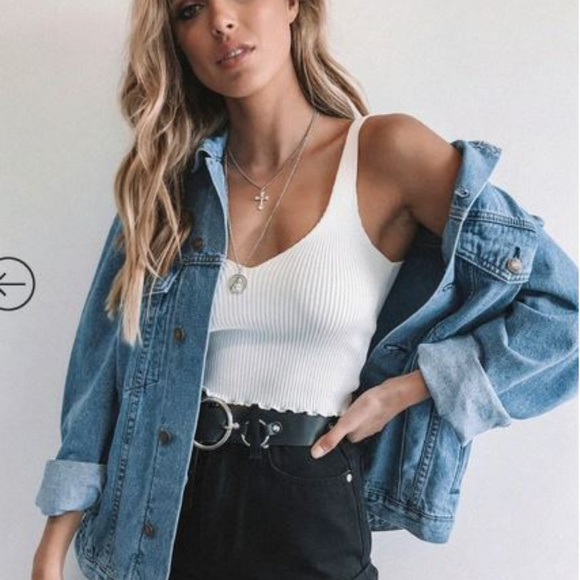 princess polly jean jacket